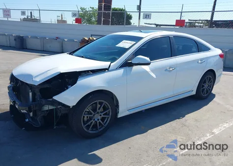 2016 Hyundai Sonata Sport from USA, damaged, VIN 5NPE34AF3GH394226